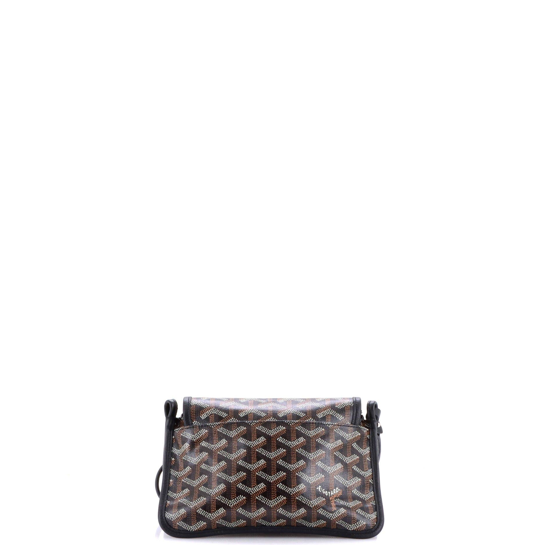 Plumet Clutch Wallet Coated Canvas, Alternate, color, Black
