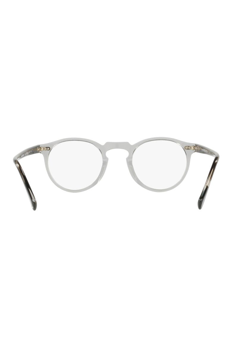 Gregory Peck 50mm Small Phantos Optical Glasses, Alternate, color, GREY
