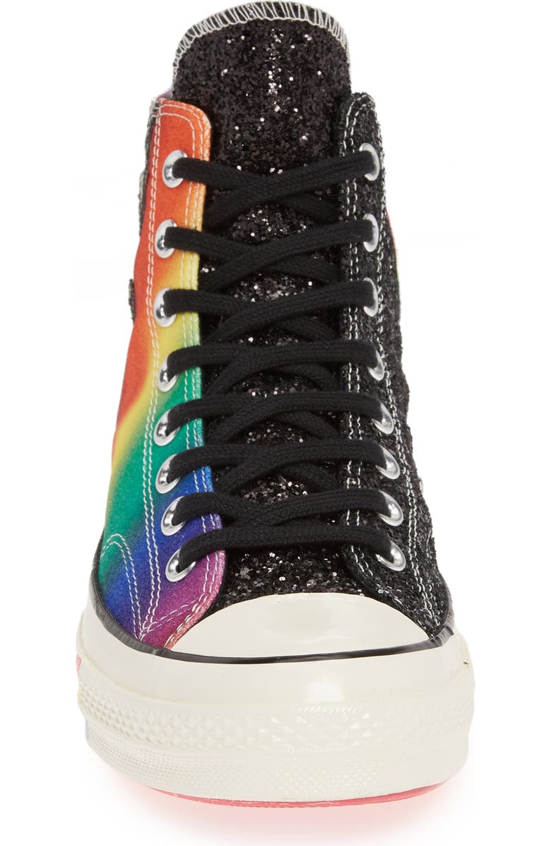 Converse Pride Chuck Taylor<sup>®</sup> All Star<sup>®</sup> High Top Sneaker, Alternate, color,