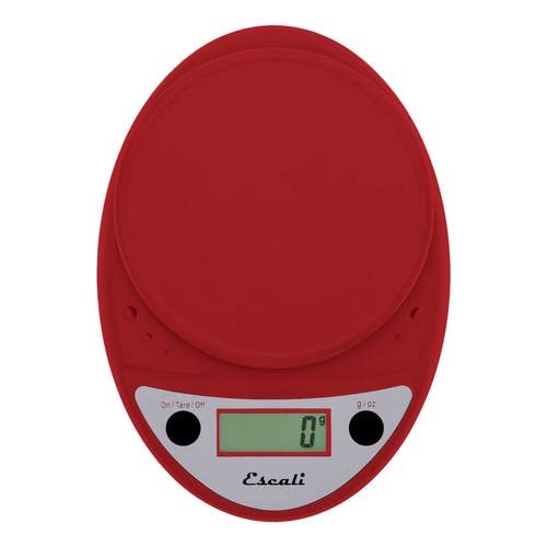 Escali Primo Digital Scale In Red