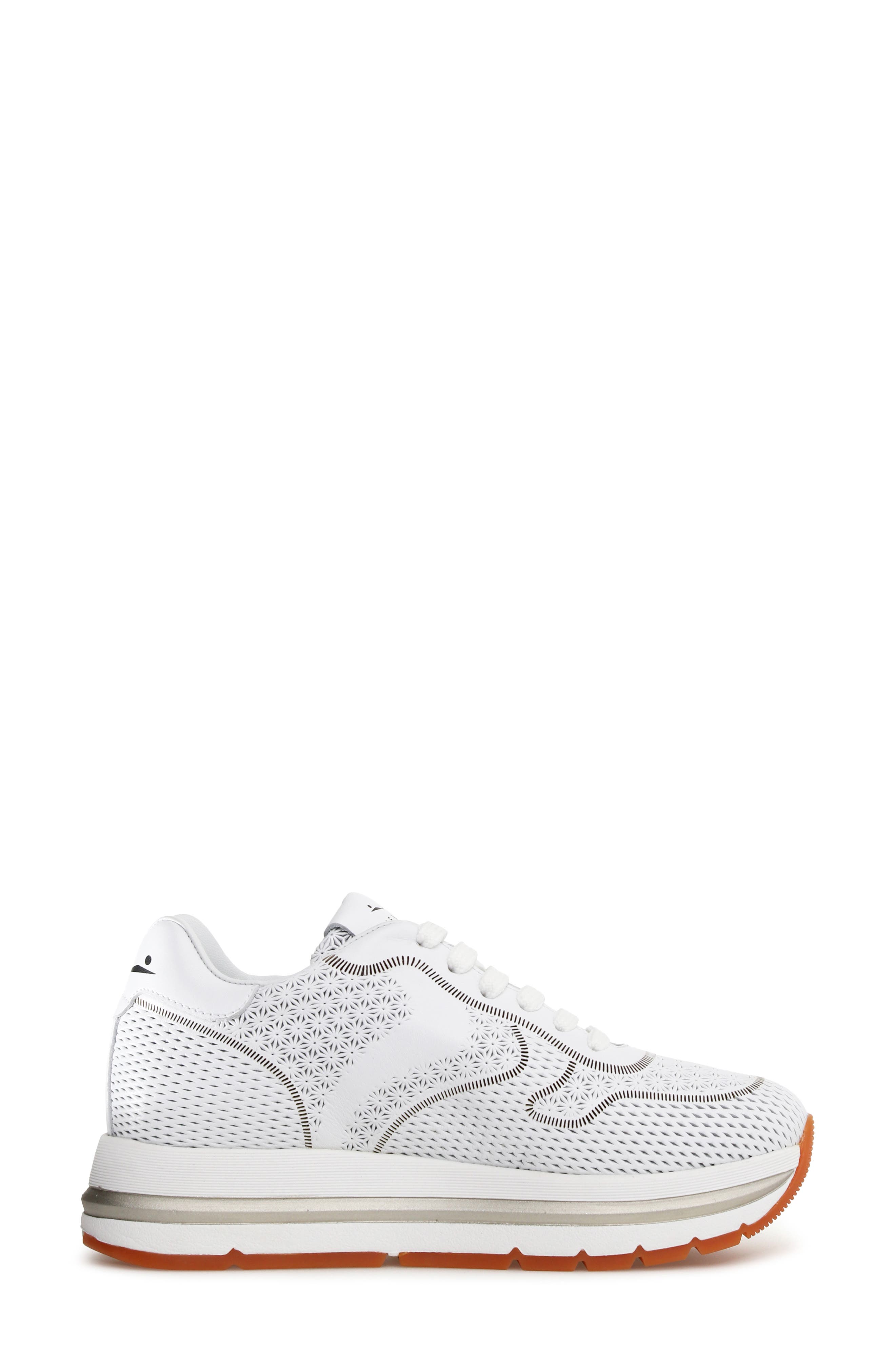 Maran Sneaker, Alternate, color, WHITE