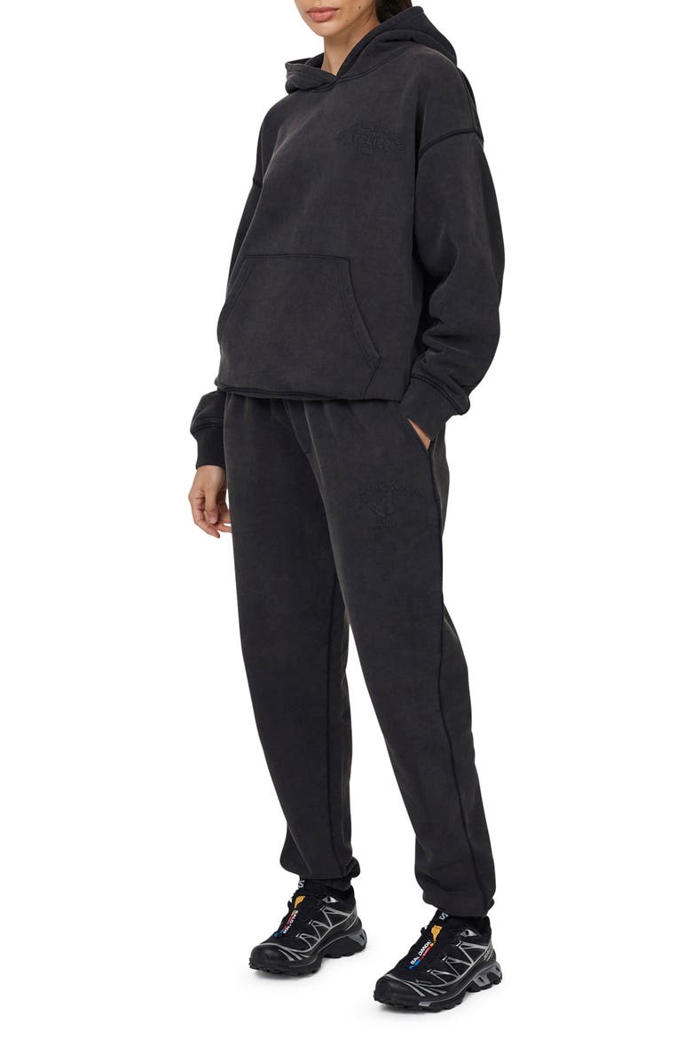 Float Washed Relaxed Jogger, Alternate, color, Black