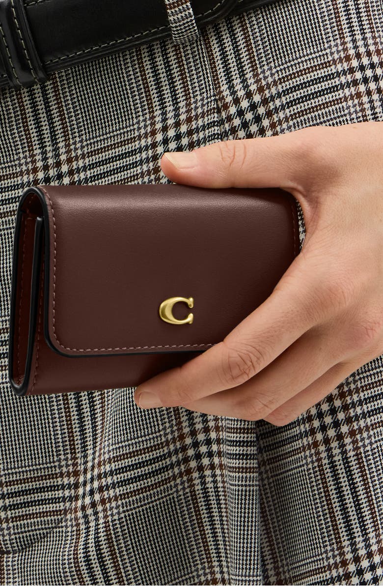 Plaza Natural Grain Leather Shoulder Bag