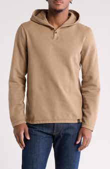 Lucky Brand Fleece Henley Hoodie