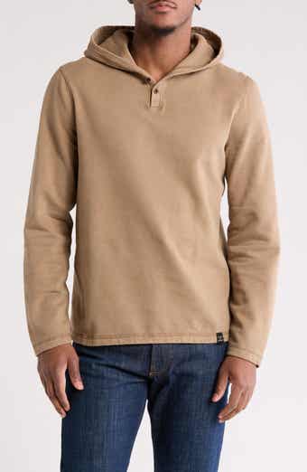 Lucky Brand Fleece Henley Hoodie
