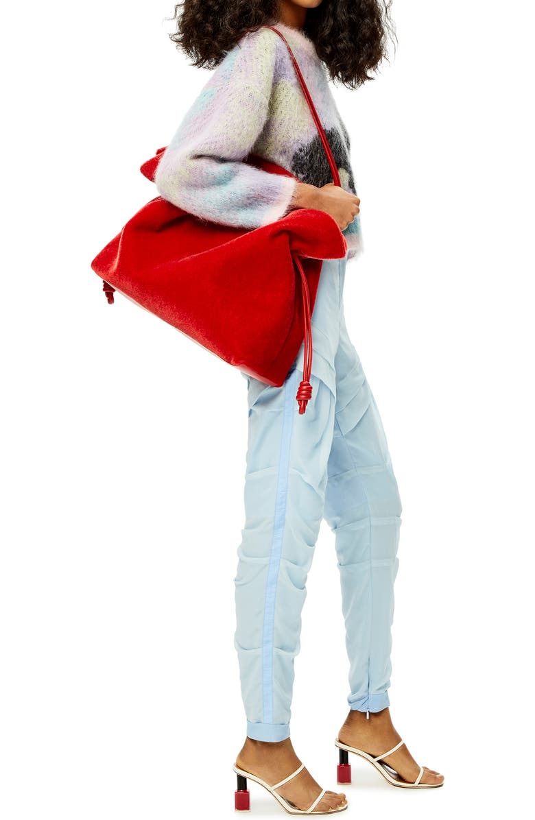 Loewe Flamenco Extra Large Clutch, Alternate, color,