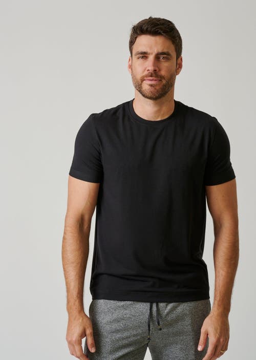 Leisure Lab Everyday T-shirt In Matte Black