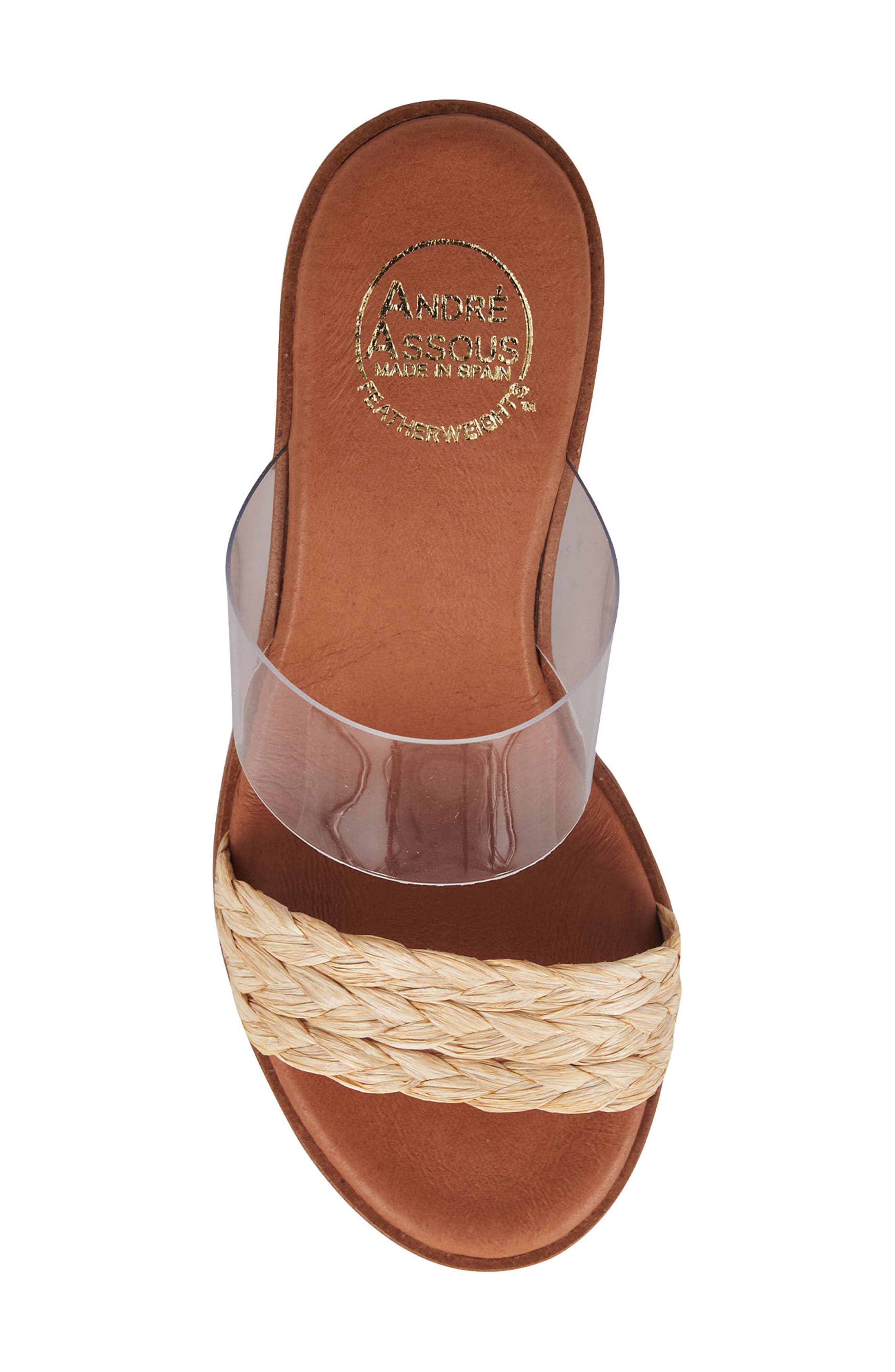 André Assous Gwenn Wedge Sandal, Alternate, color, 