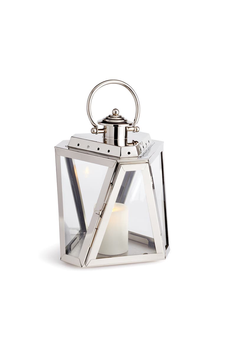 Adler Outdoor Lantern, Alternate, color, Silver