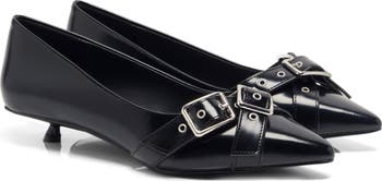 So '90s Pointed Toe Kitten Heel Pump
