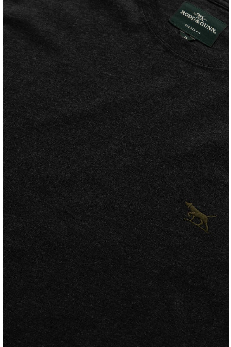 The Gunn Tee 2.0 Sports Fit Cotton T-Shirt, Alternate, color, CHARCOAL