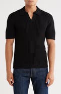 TRUTH Johnny Collar Short Sleeve Polo Sweater