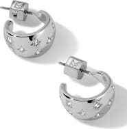 MIRANDA FRYE Lunette Hoop Earrings