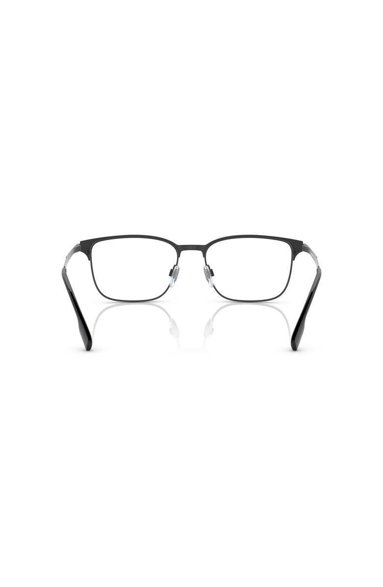 Burberry 57mm Rectangle optical glasses, Alternate, color, Black