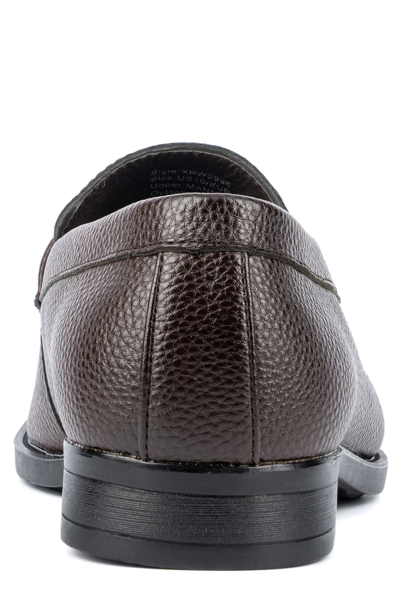 XRAY Liam Faux Leather Loafer, Alternate, color, Brown