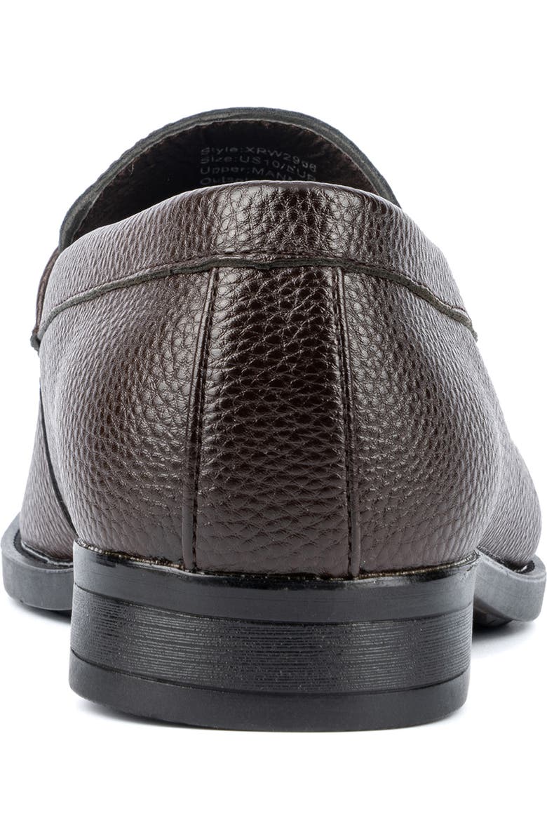 XRAY Liam Faux Leather Loafer, Alternate, color, Brown