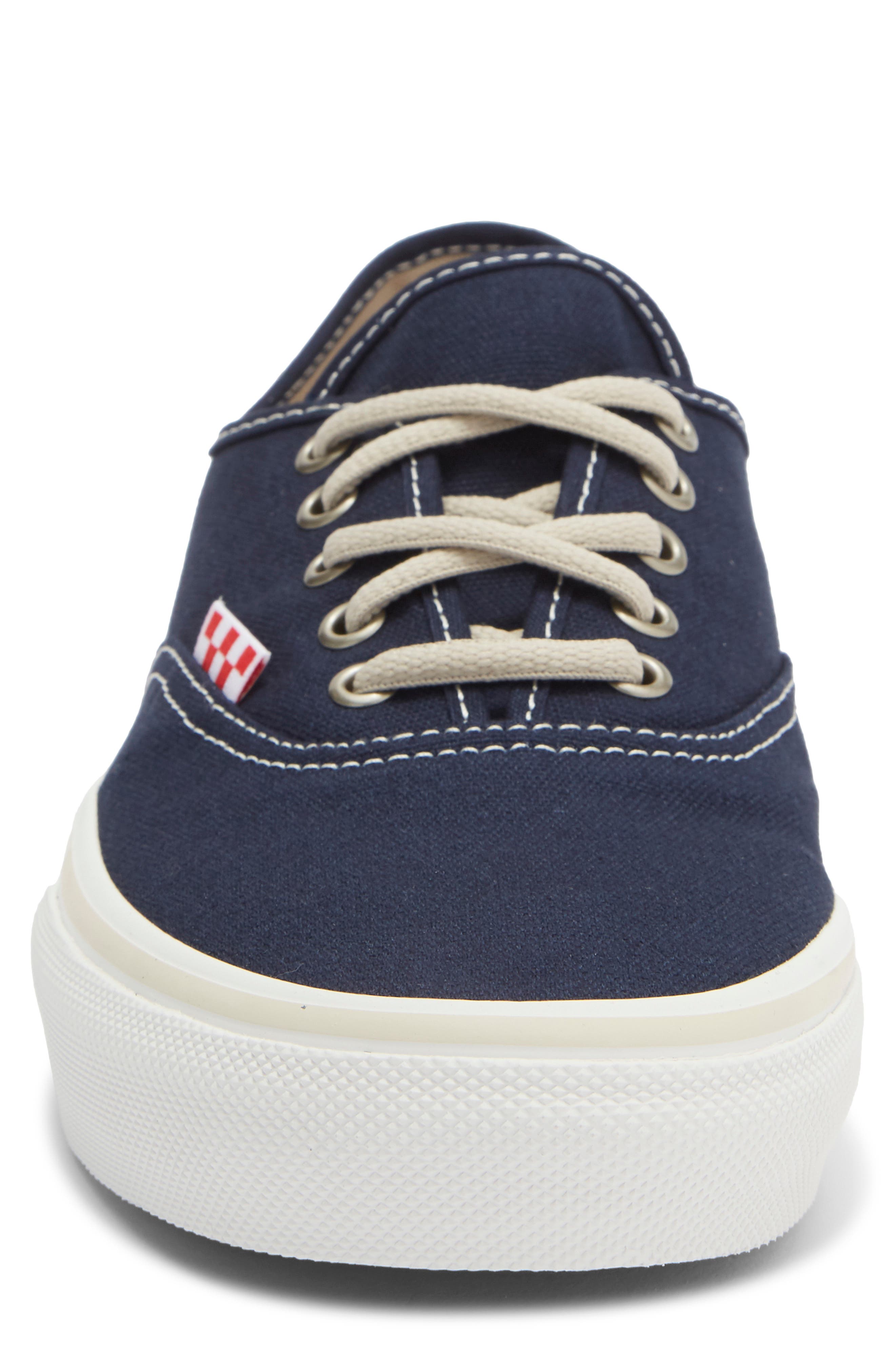 Skate Authentic Sneaker, Alternate, color, NAVY/TURTLE DOV