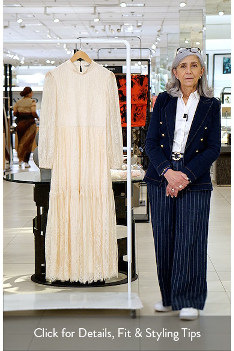 Lillian Long Sleeve Lace Dress video
