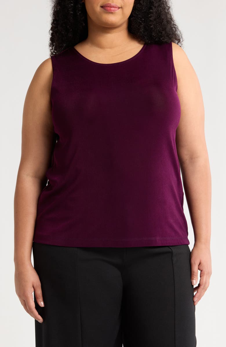Vikki Vi Stretch Knit Tank, Main, color, 
