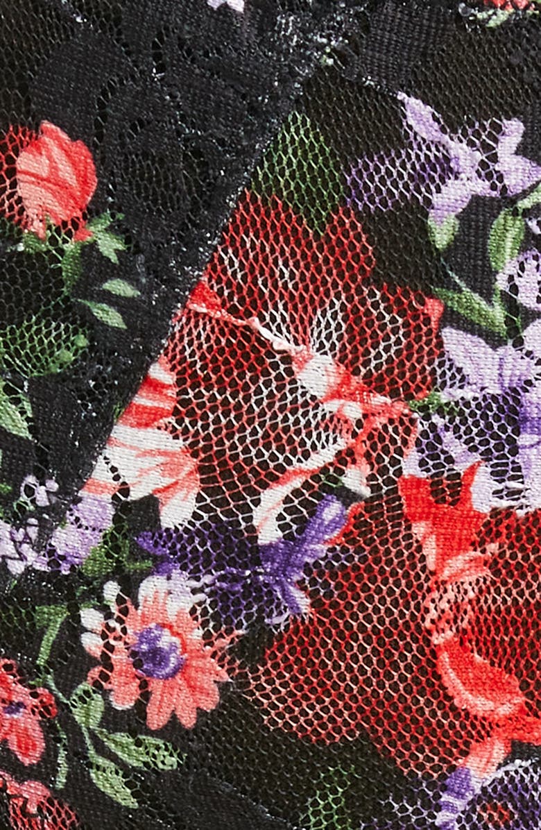 KILO BRAVA High Waist Floral Lace Panties, Alternate, color,