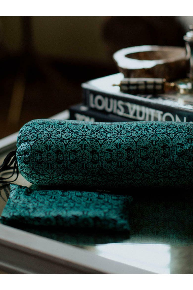 Silk Eye Pillow, Alternate, color, Black