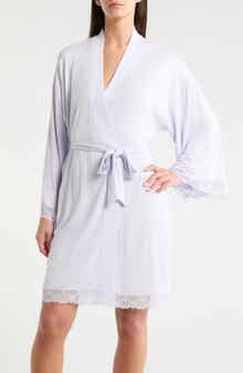 Moonlight Eco Lace Trim Robe