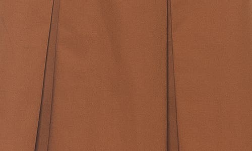Alexia Admor Ilana High Waist Pleated Skirt In Brown