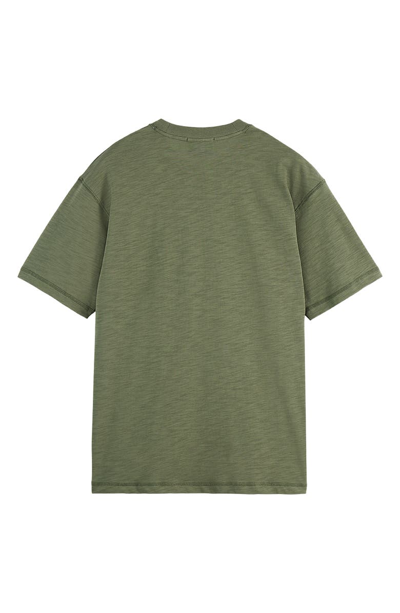Scotch & Soda Relaxed Fit Slub Cotton Pocket T-Shirt, Alternate, color, Thyme