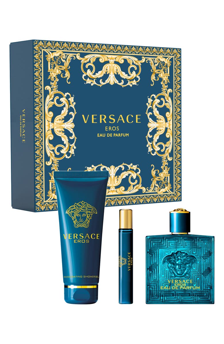 Versace Eros Eau de Parfum Set USD $166 Value, Main, color, 