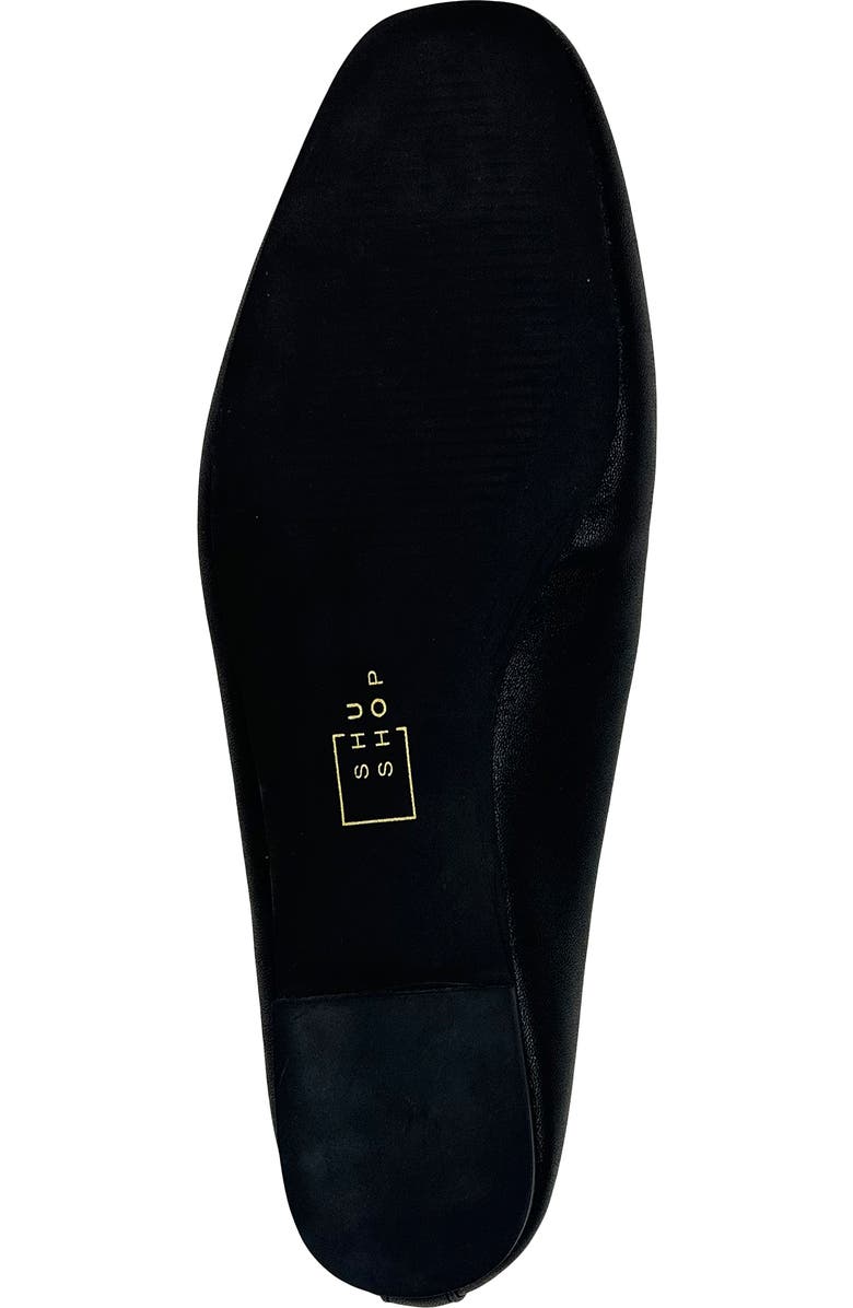 SHUSHOP April Mary Jane Flat, Alternate, color, Black