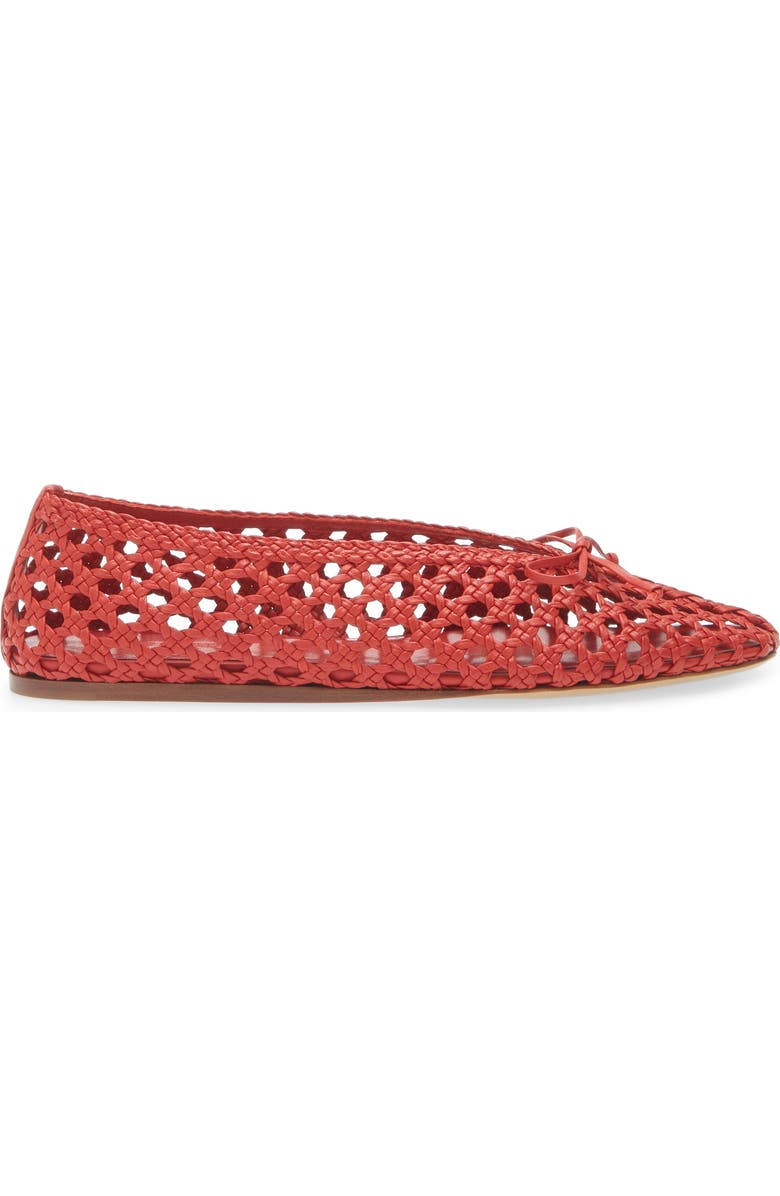 Le Monde Béryl Regency Woven Flat, Alternate, color, Crimson Red