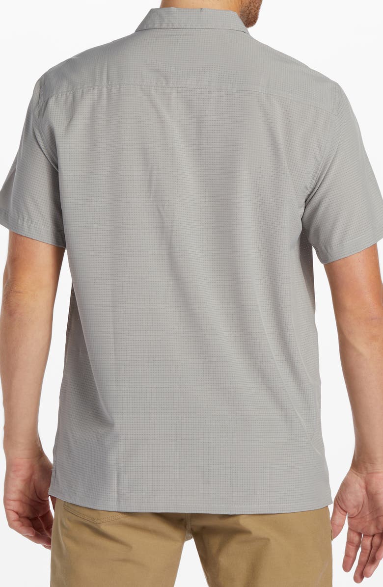 Billabong SurfTrek Tech Short Sleeve Button-Up Shirt, Alternate, color, 