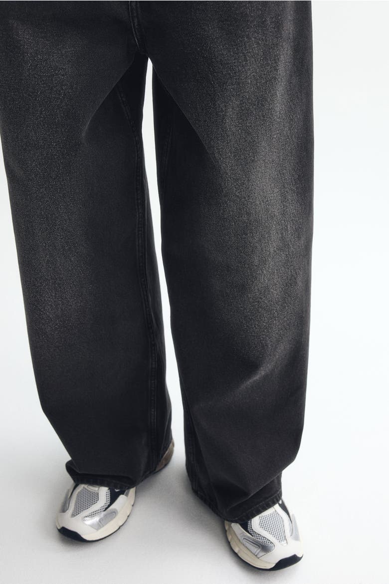 Baggy Jeans, Alternate, color, Denim black