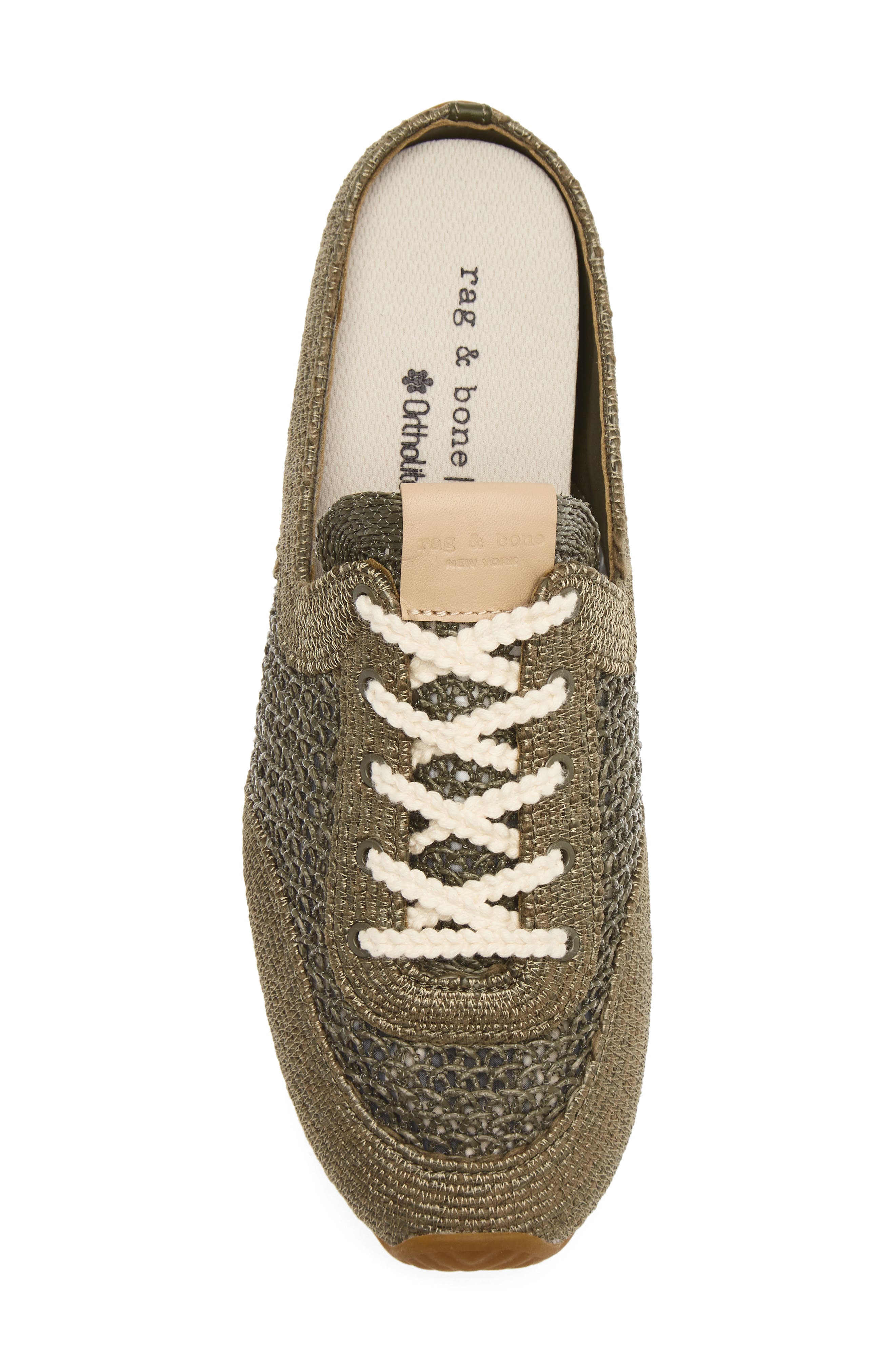 Retro Runner Slim Ultra Mule, Alternate, color, LODEN RAFFIA