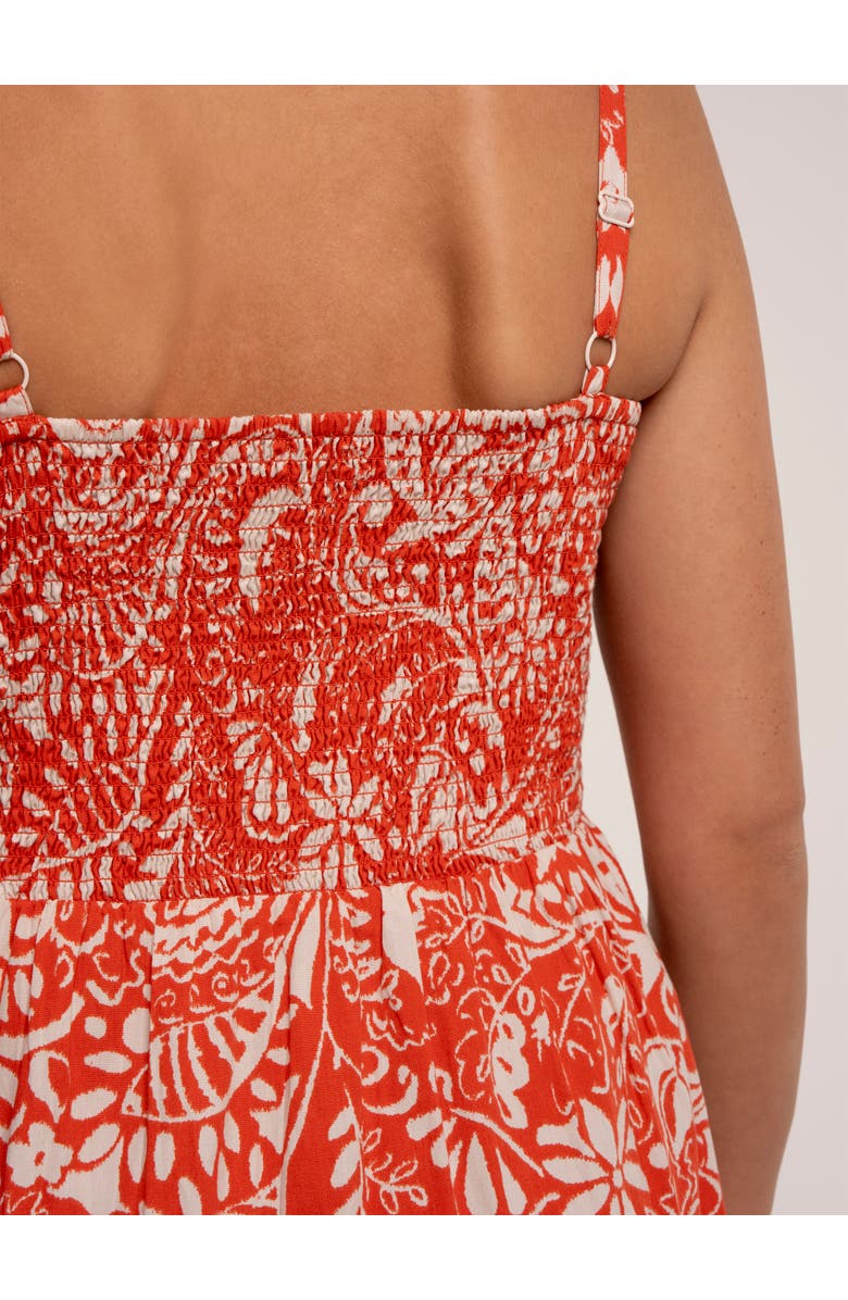 Brakeburn Catarina Maxi Dress, Alternate, color, Coral