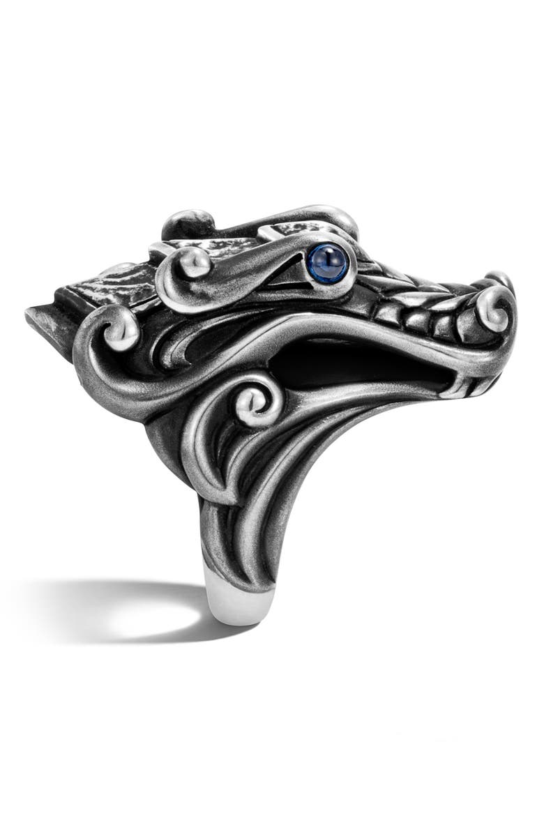 John Hardy Men's Legends Naga Reticulated Ring, Alternate, color,