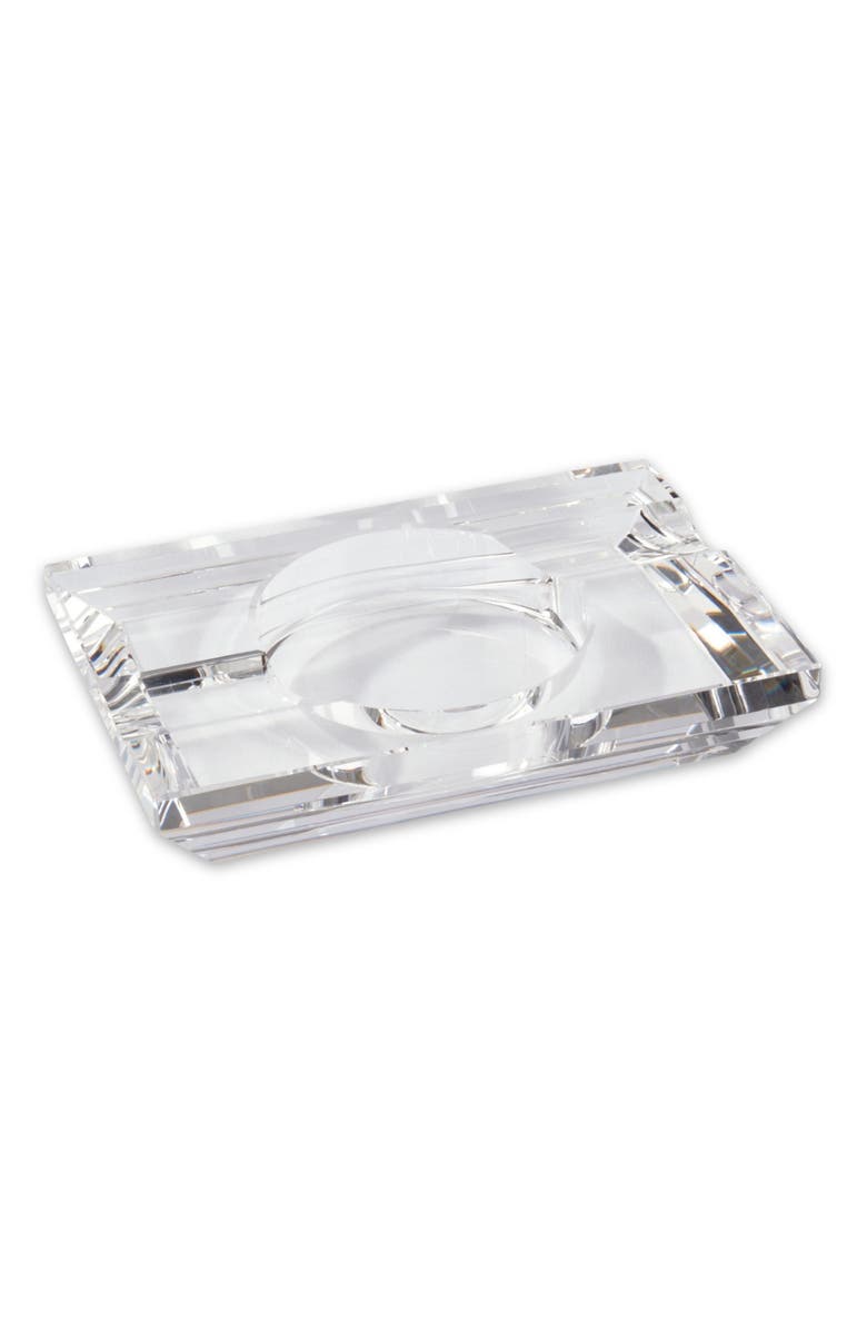 Bey-Berk Ares Crystal Ashtray, Main, color, Clear