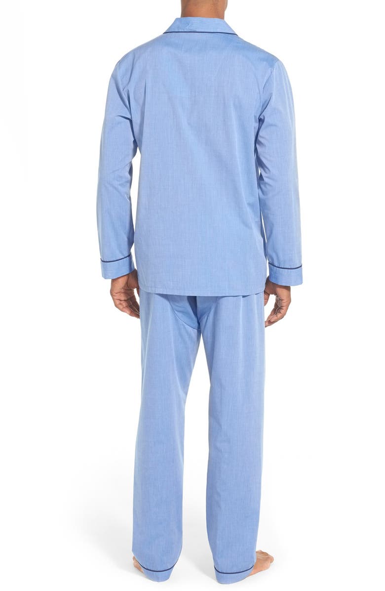 Majestic International Cotton Blend Pajamas, Alternate, color, 