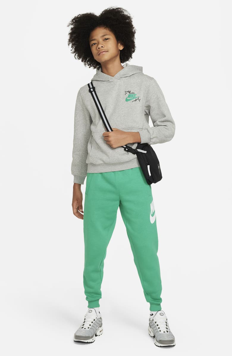 Nike Kids' Sportswear Club Fleece Hoodie, Alternate, color, 