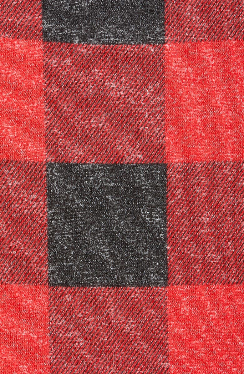 BP. Comfy Print Brushed Knit Pajamas, Alternate, color, 