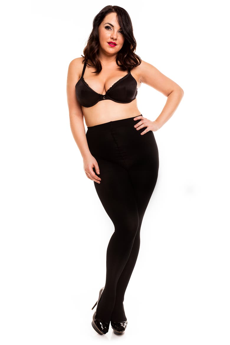 Sweater Tights, Alternate, color, BLACK