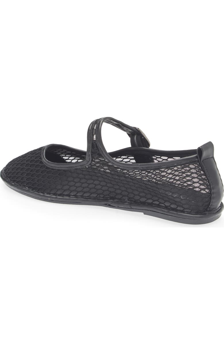 Tahari Mesh Mary Jane Flat, Alternate, color,