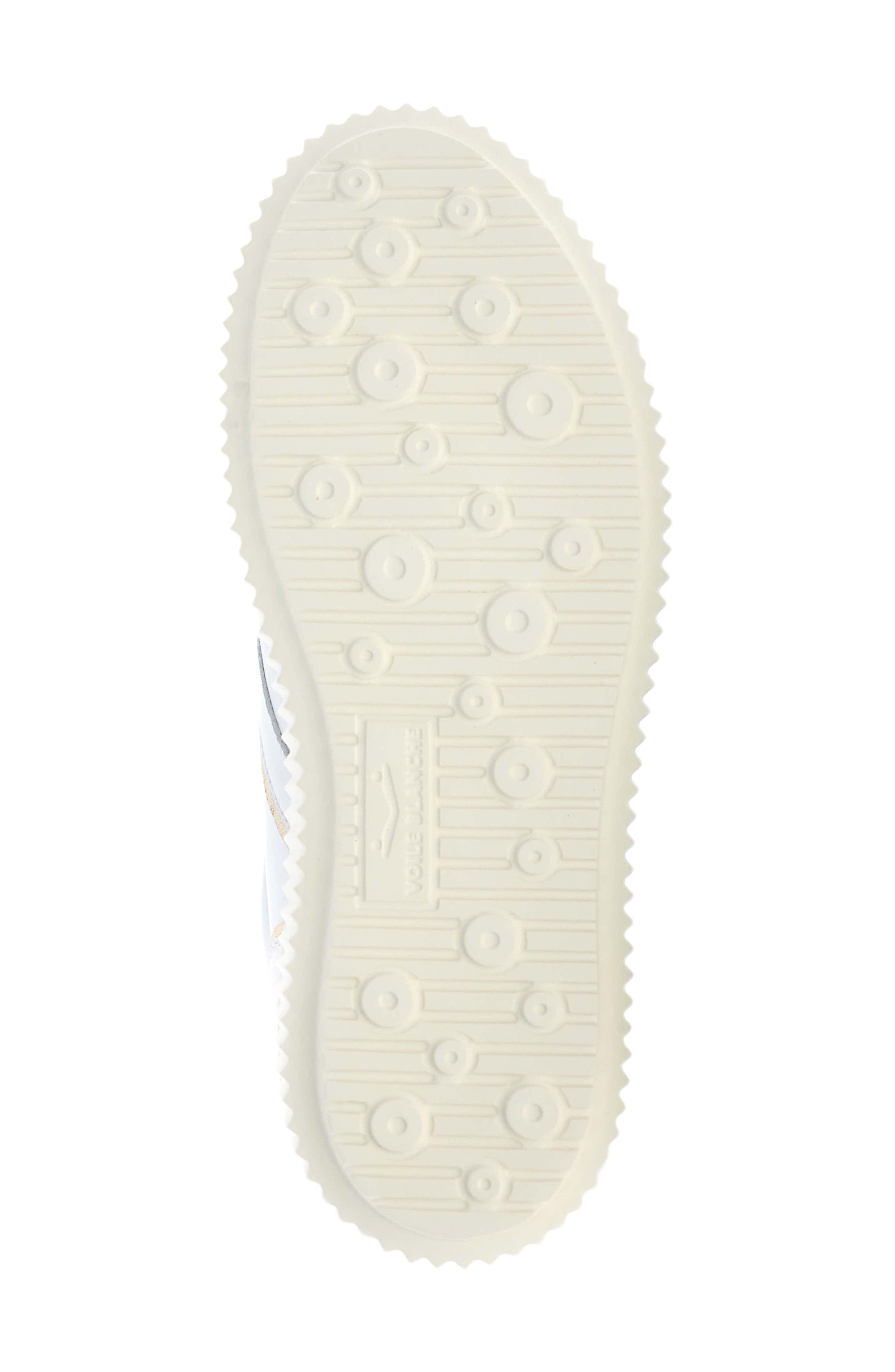 Lipari Piped Sneaker, Alternate, color, WHITE PLATINUM