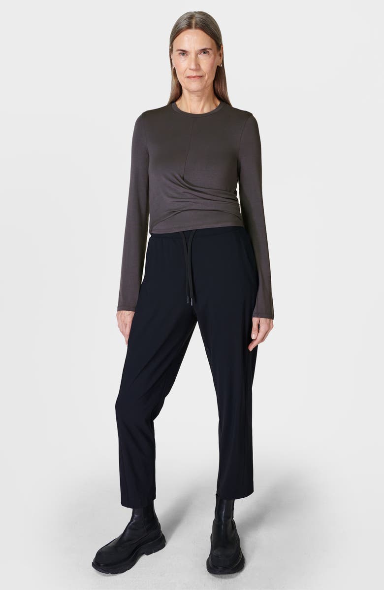 Sweaty Betty Front Wrap T-Shirt, Alternate, color, 