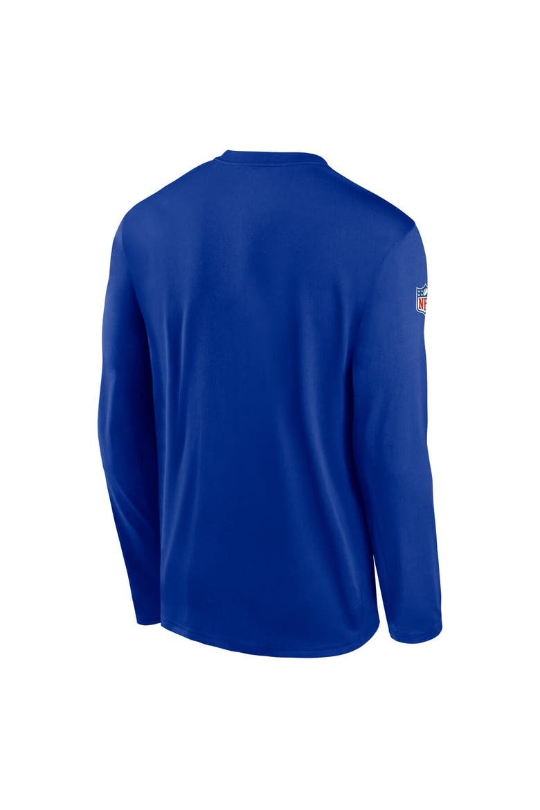 Men's Nike Royal Seattle Seahawks Legend Small Logo Performance Long Sleeve T-Shirt, Alternate, color, Royal