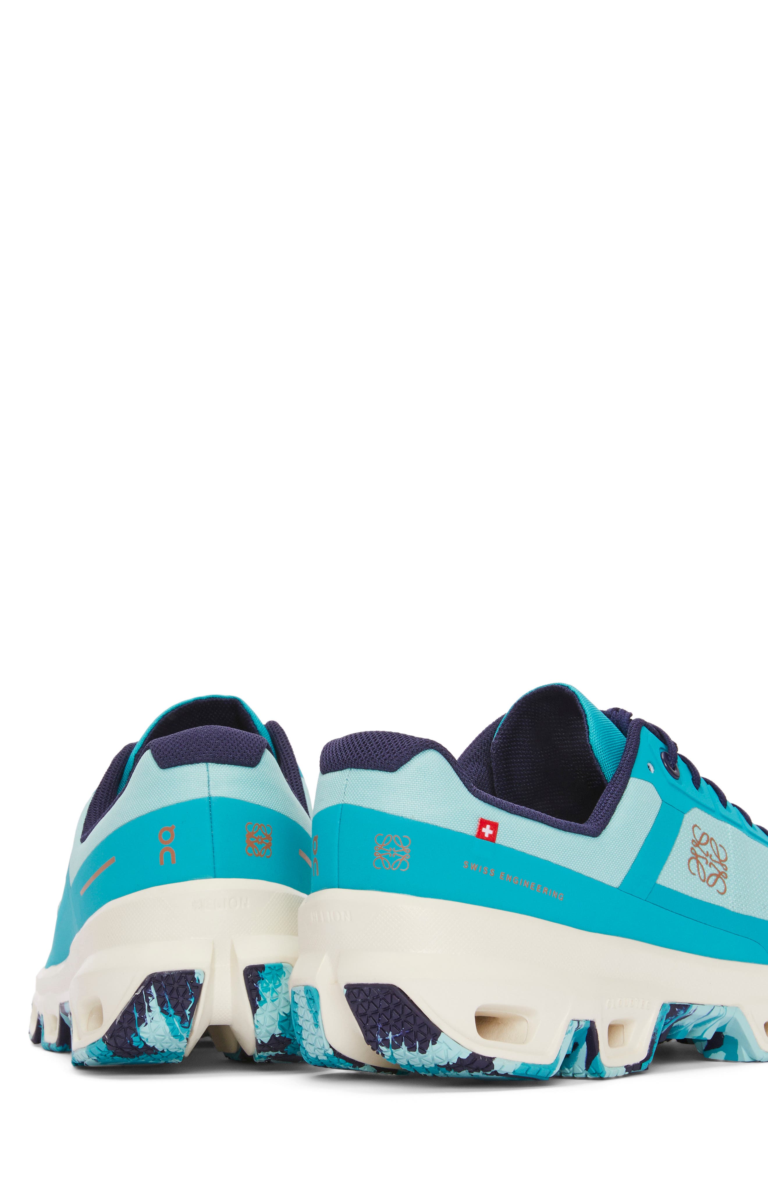 x On Cloudventure Running Sneaker, Alternate, color, PALE TURQUOISE