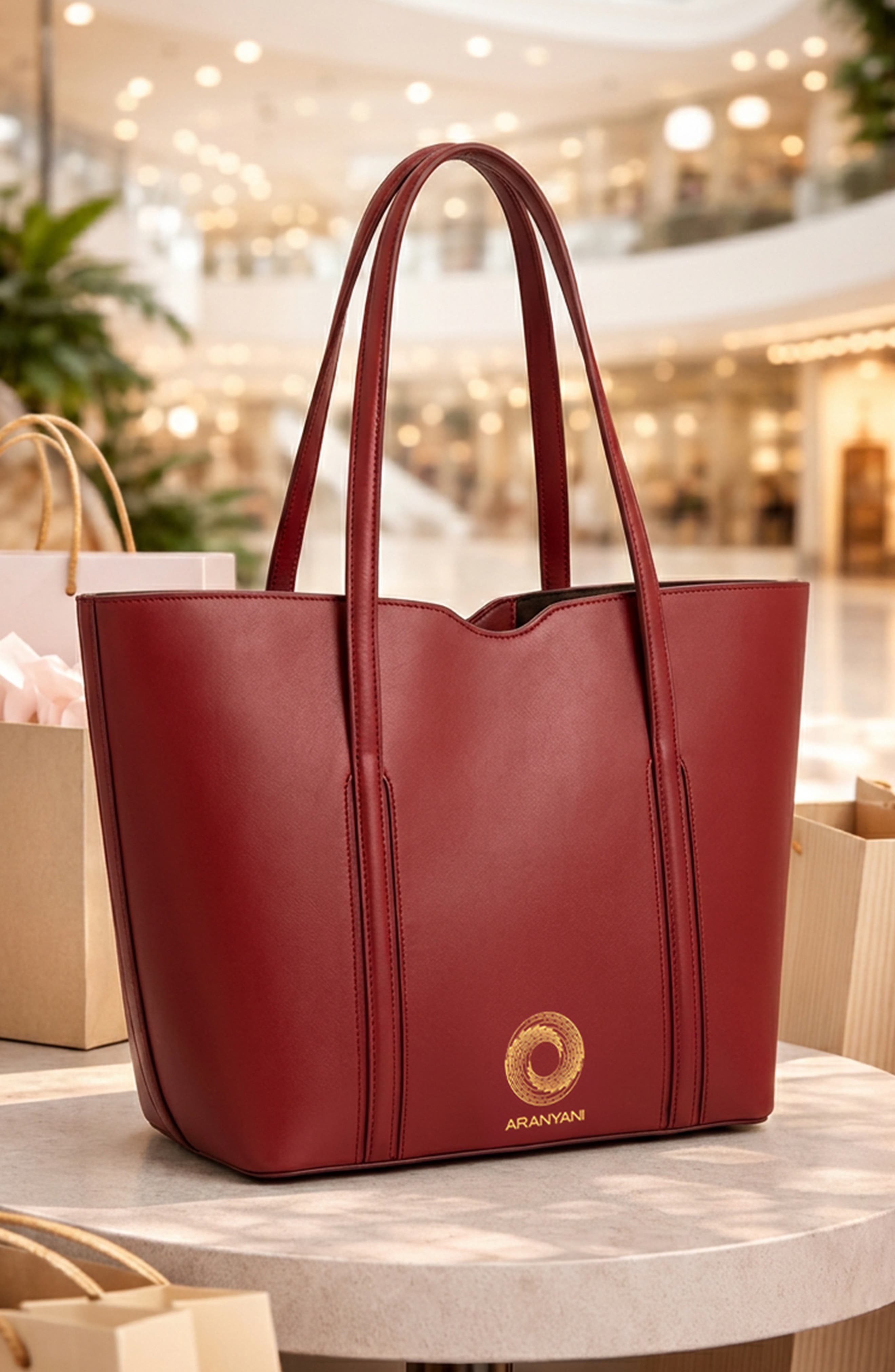Amala Zipper Tote, Alternate, color, Lava Red