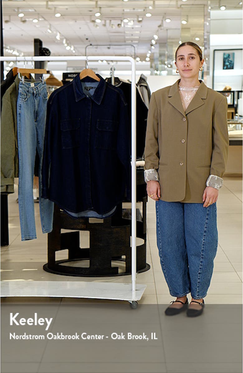 Oversize Denim Shirt, sales video thumbnail