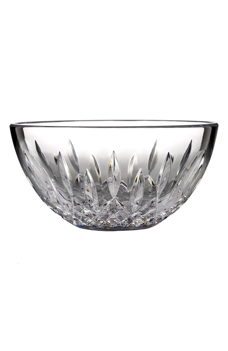 Waterford 'Lismore' Lead Crystal Bowl, Main, color, Clear