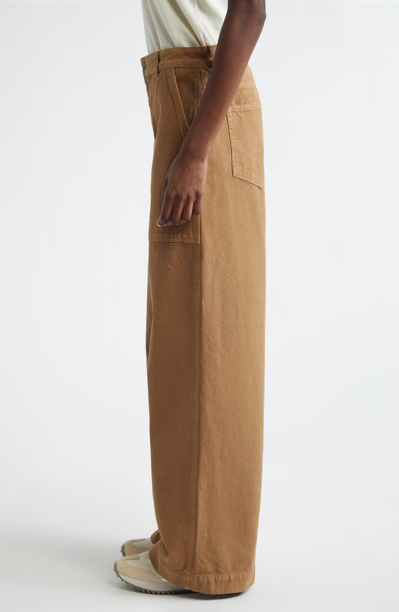 Moncler Cotton Pants, Alternate, color, Neutral